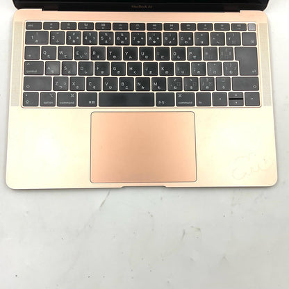 【全額返金保証】【最速発送】Apple MacBook Air 13インチ 2019 1.6 GHz デュアルコア Intel Core i5 8GB 256GB ゴールド 美品 動作確認済
