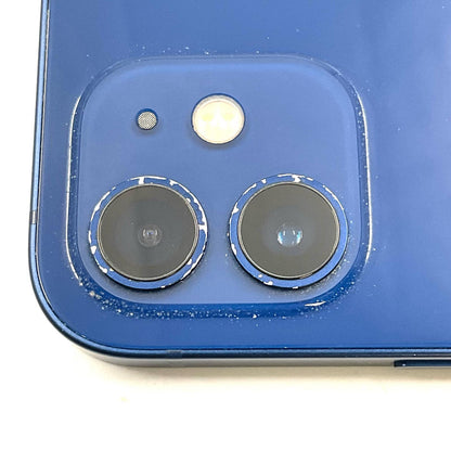 【全額返金保証】【最速発送】Apple iPhone iPhone 12 64GB ブルー Softbank SIMフリー 白ロム 動作確認済 84%