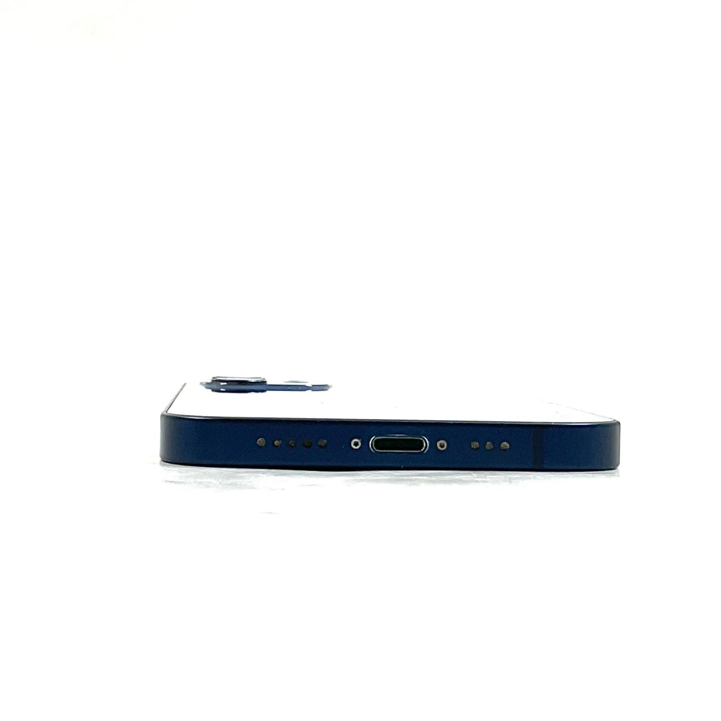 【全額返金保証】【最速発送】Apple iPhone iPhone 12 64GB ブルー Softbank SIMフリー 白ロム 動作確認済 84%
