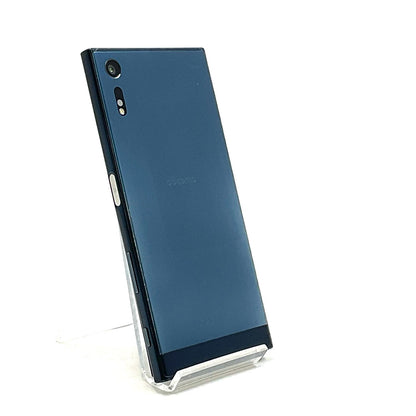 【全額返金保証】【最速発送】Sony Xperia XZ 32GB Blue docomo SIMフリー SO-01J 白ロム 動作確認済