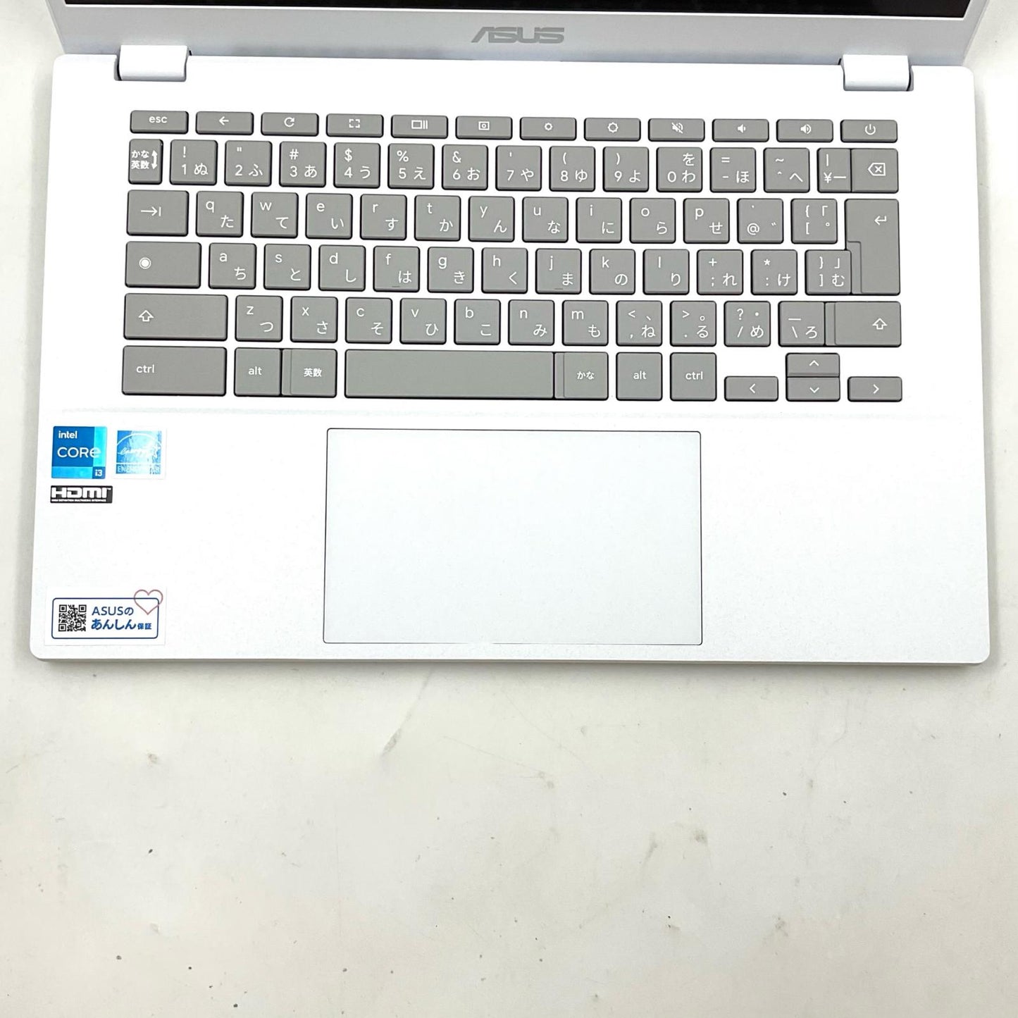 【全額返金保証】【最速発送】ASUS Chromebook Plus CX3402CB 14インチ i3-1215U 8GB 128GB 動作確認済