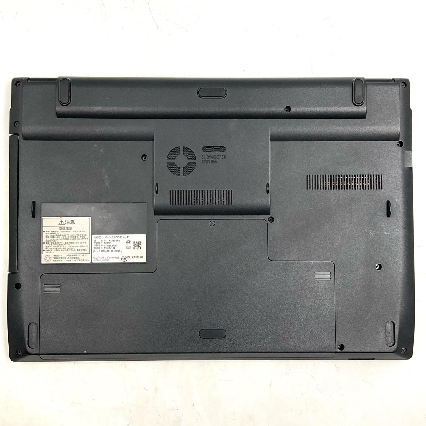 【最速発送】NEC PC-NS750HAR i7 7500U 8GB HDD 1TB【難有】
