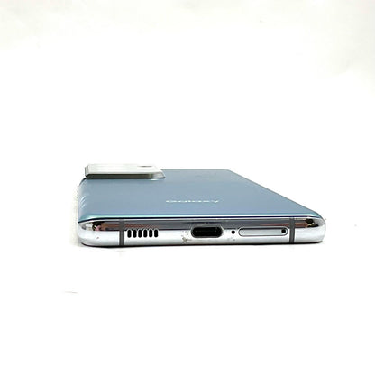【最速発送】SAMSUNG Galaxy S21 Ultra 5G 256GB Phantom Silver docomo SIMフリー SC-52B 白ロム【難有】