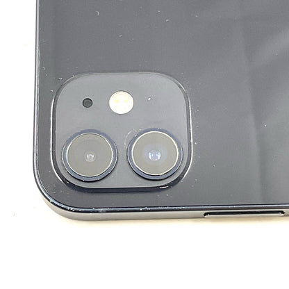 【全額返金保証】【最速発送】Apple iPhone iPhone 12 64GB ブラック Softbank 白ロム 動作確認済 90%