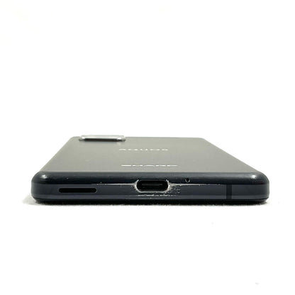 【全額返金保証】【最速発送】SHARP AQUOS sense4 lite 64GB ブラック 楽天モバイル SH-RM15 白ロム 動作確認済