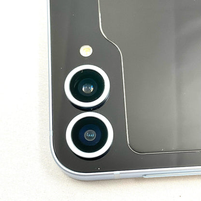 【全額返金保証】【最速発送】SAMSUNG Galaxy Z Flip6 256GB ブルー au SCG29 美品 動作確認済