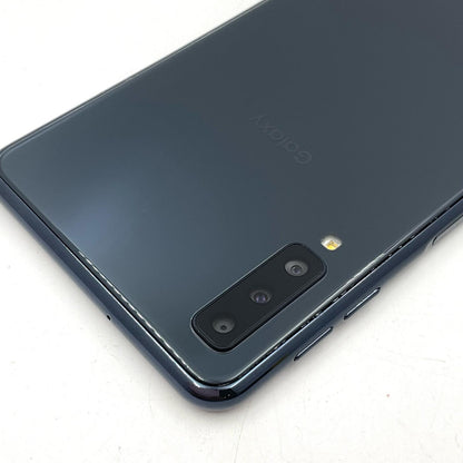 【全額返金保証】【最速発送】SAMSUNG Galaxy A7 64GB ブラック 楽天モバイル SM-A750C 白ロム 美品 動作確認済
