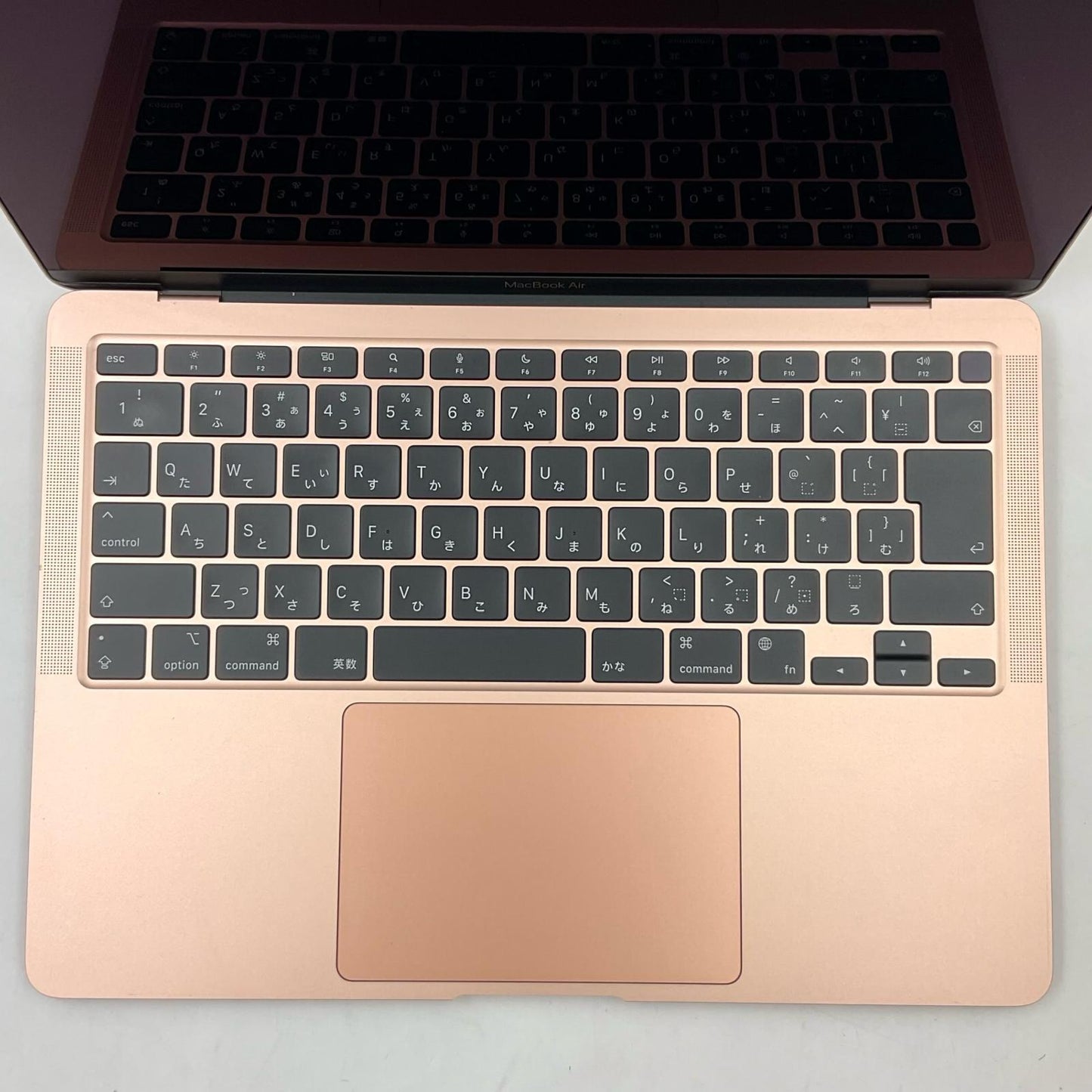 【全額返金保証】【最速発送】Apple MacBook Air 13.3インチ 2020 Apple M1 8GB 256GB ゴールド 100% 美品 動作確認済