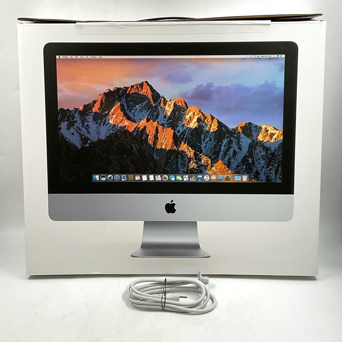 【全額返金保証】【最速発送】Apple iMac 21.5インチ クアッドコア intel core i5 16GB SSD 256GB シルバー 動作確認済