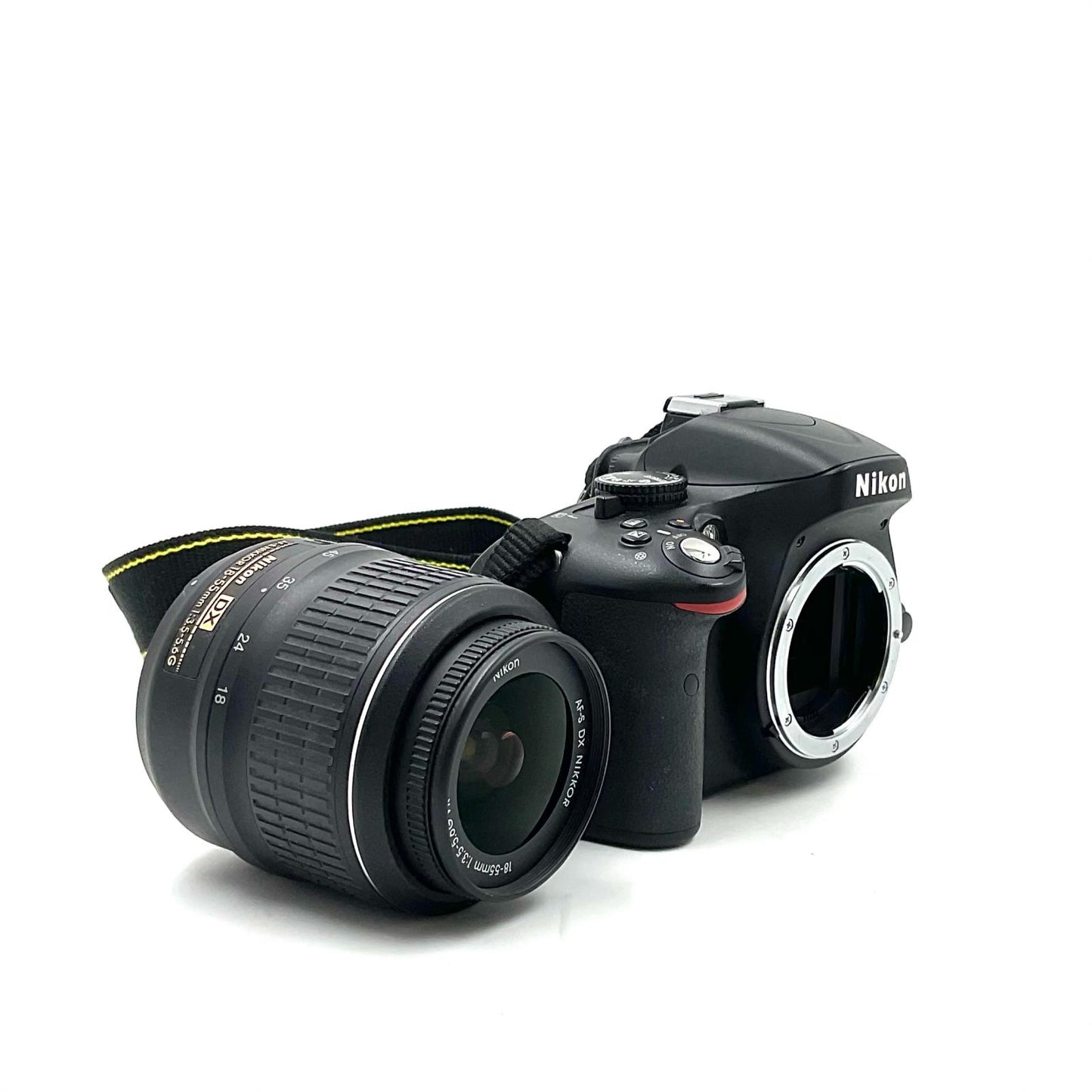 【全額返金保証】【最速発送】Nikon デジタル一眼 D5100 18-55 VR レンズキット ブラック 美品 動作確認済