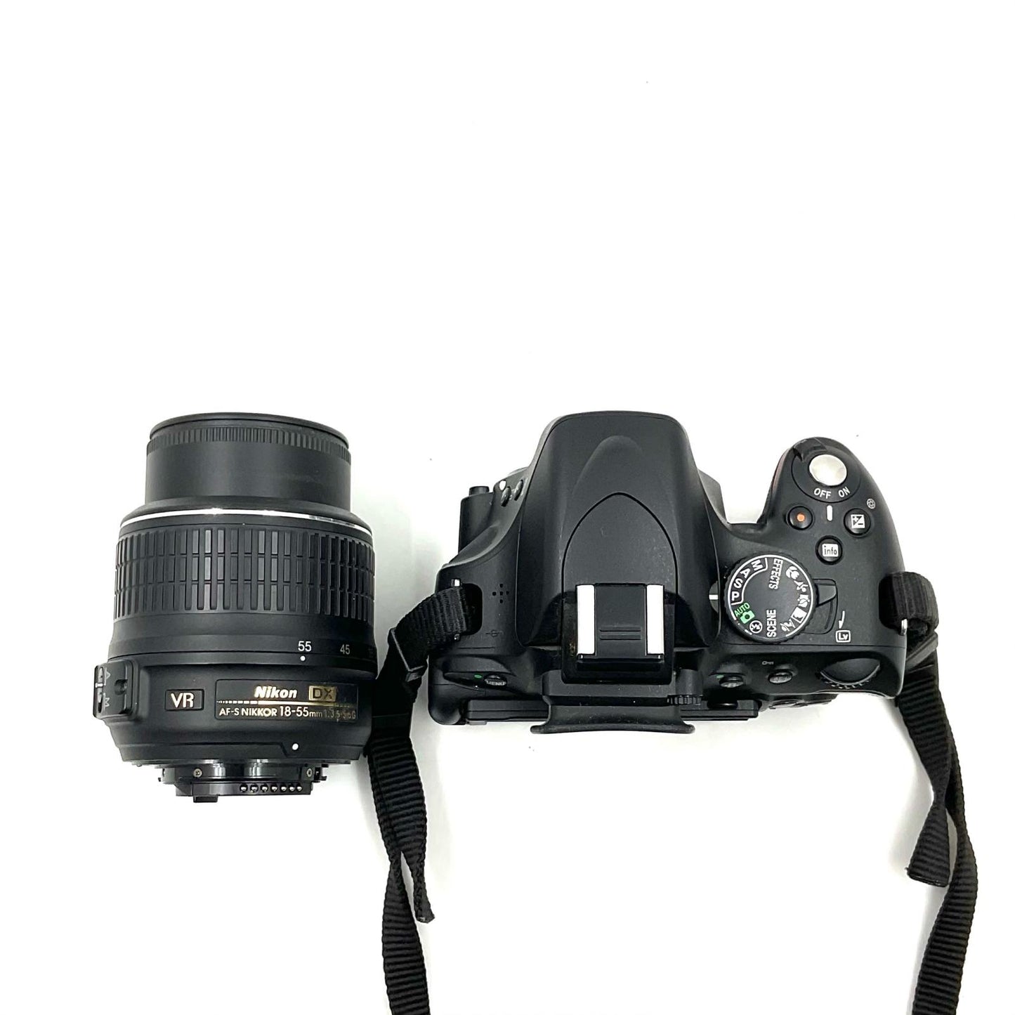 【全額返金保証】【最速発送】Nikon デジタル一眼 D5100 18-55 VR レンズキット ブラック 美品 動作確認済