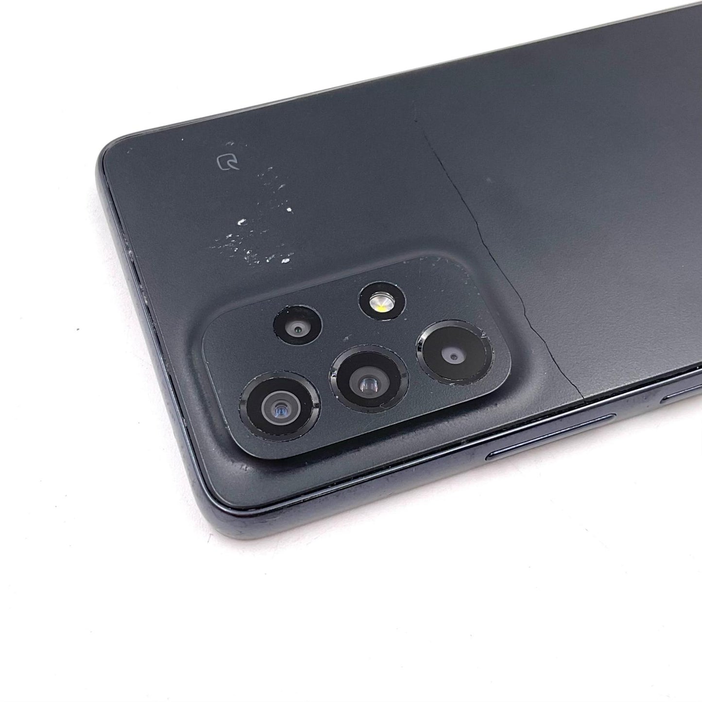 【最速発送】 Galaxy A53 5G 128GB ブラック系 au SIMフリー SCG15【難有】