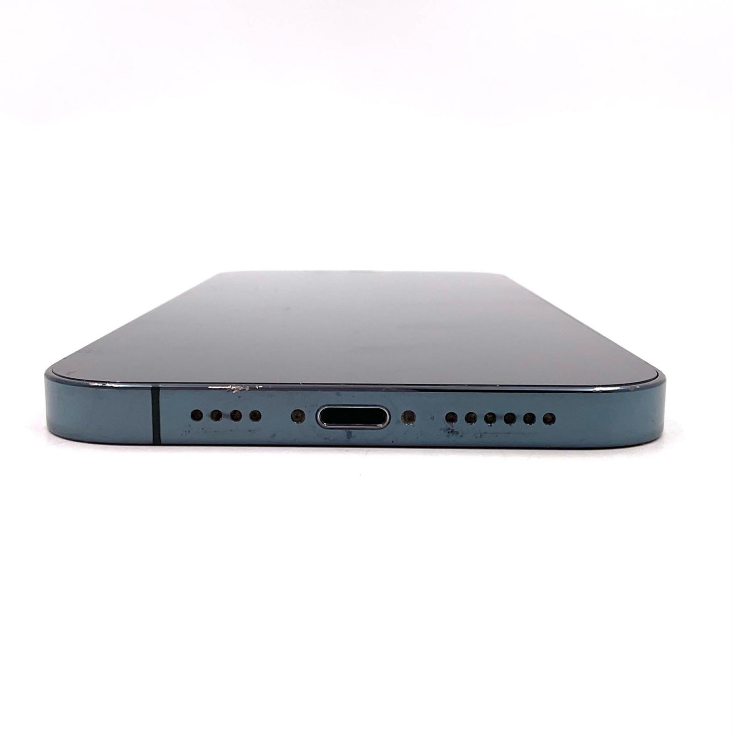 【最速発送】Apple iPhone iPhone 12 Pro Max 256GB Pacific Blue au 白ロム【難有】 71%