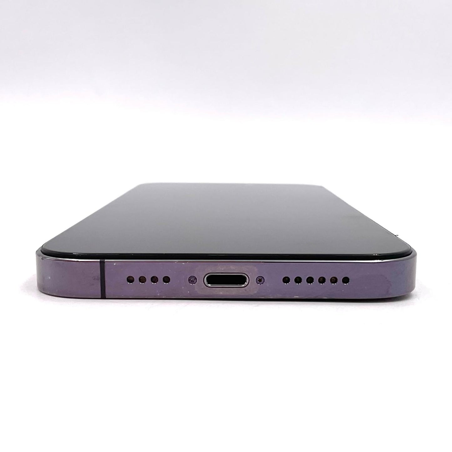 【最速発送】Apple iPhone iPhone 14 Pro Max 256GB Deep Purple softbank SIMフリー 白ロム【難有】 74%