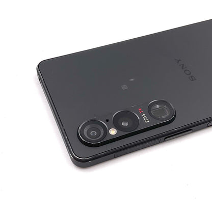 【最速発送】 Xperia 1 VI 256GB ブラック系 au SIMフリー SOG13 白ロム【難有】