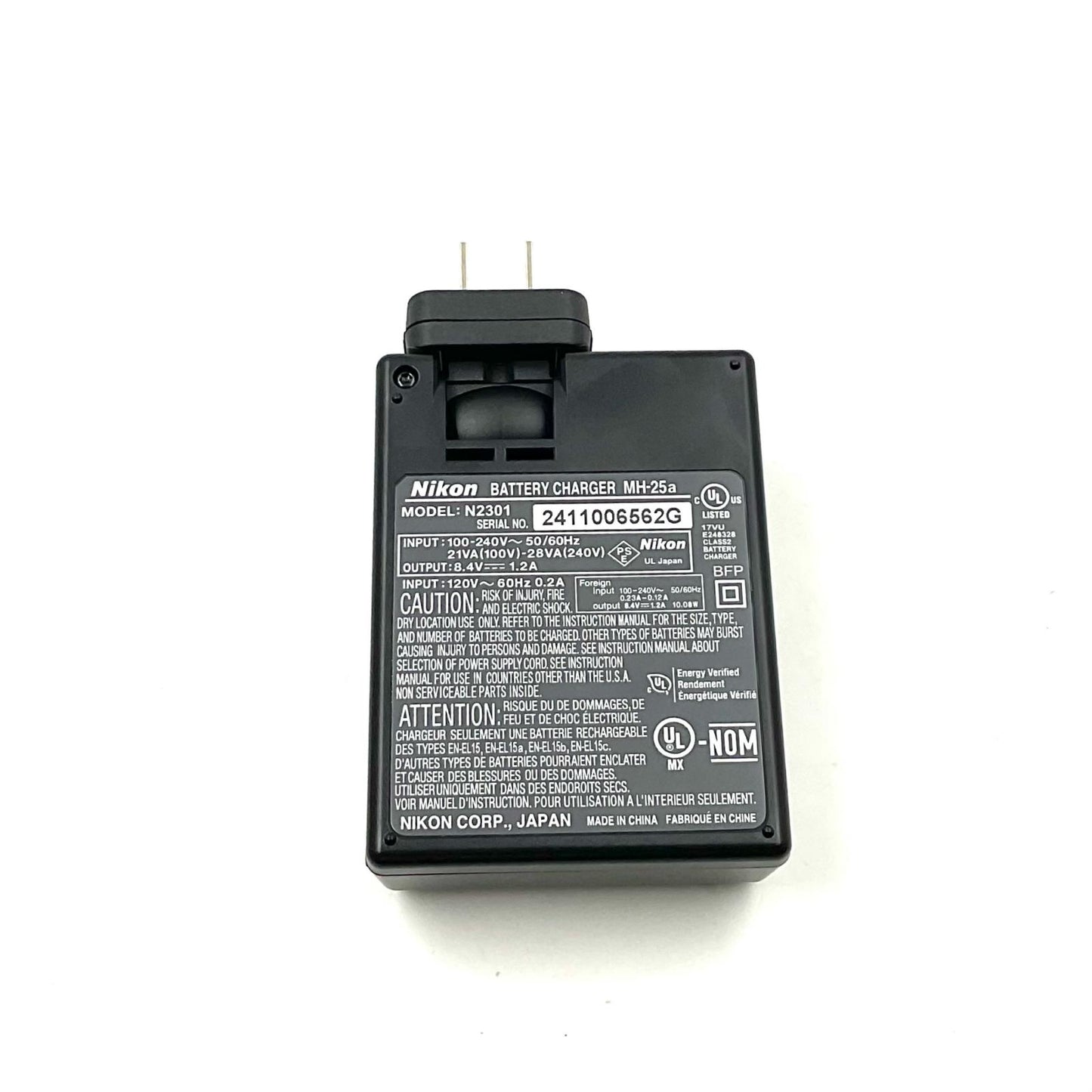 【全額返金保証】【最速発送】Nikon MH-25a 美品 動作確認済