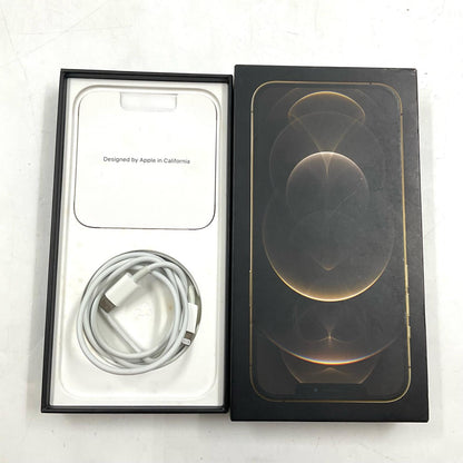 【全額返金保証】【最速発送】Apple iPhone iPhone Pro Max 12 Pro Max 256GB ゴールド SIMフリー 白ロム 動作確認済 69%