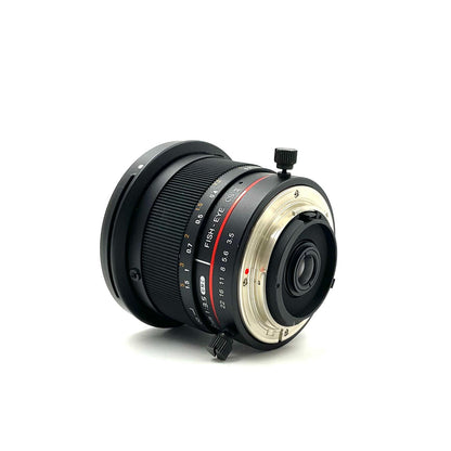 【全額返金保証】【最速発送】SAMYANG 8mm F3.5 UMC FISH-EYE CS II 美品 動作確認済