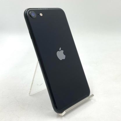 【全額返金保証】【最速発送】Apple iPhone iPhone SE（第3世代） 256GB ミッドナイト Softbank SIMフリー 白ロム 動作確認済 77%