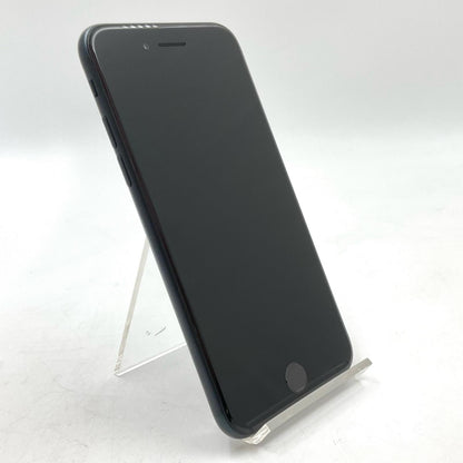 【全額返金保証】【最速発送】Apple iPhone iPhone SE（第3世代） 256GB ミッドナイト Softbank SIMフリー 白ロム 動作確認済 77%