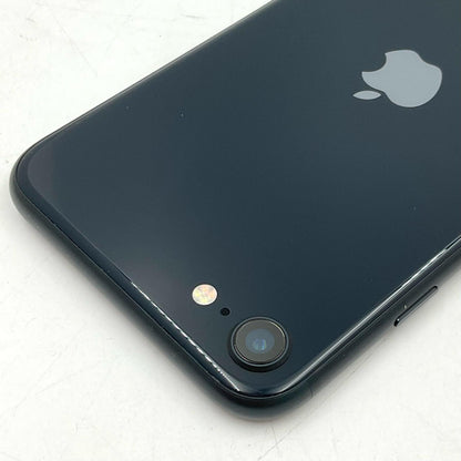【全額返金保証】【最速発送】Apple iPhone iPhone SE（第3世代） 256GB ミッドナイト Softbank SIMフリー 白ロム 動作確認済 77%