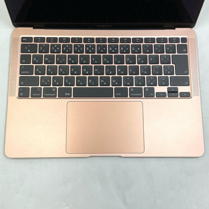 【全額返金保証】【最速発送】Apple MacBook Air 13.3インチ 2020 Apple M1 8GB 256GB ゴールド 100% 動作確認済