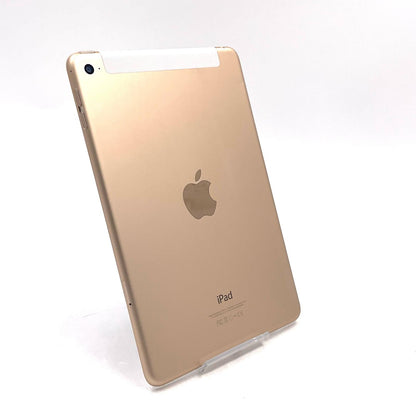 【全額返金保証】【最速発送】Apple iPad mini 7.9インチ 第4世代 32GB ゴールド WiFi+Cellular 白ロム 美品 動作確認済