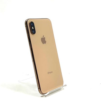 【全額返金保証】【最速発送】Apple iPhone iPhone XS 256GB ゴールド docomo SIMフリー 白ロム 動作確認済 79%