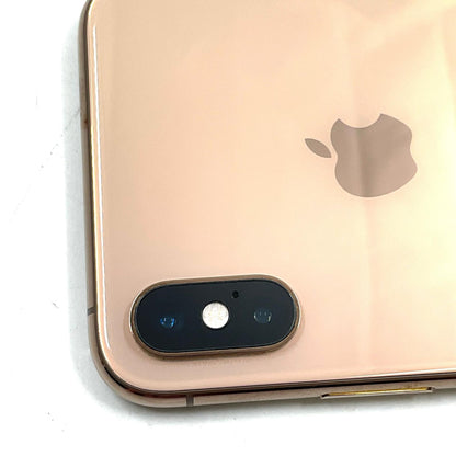【全額返金保証】【最速発送】Apple iPhone iPhone XS 256GB ゴールド docomo SIMフリー 白ロム 動作確認済 79%