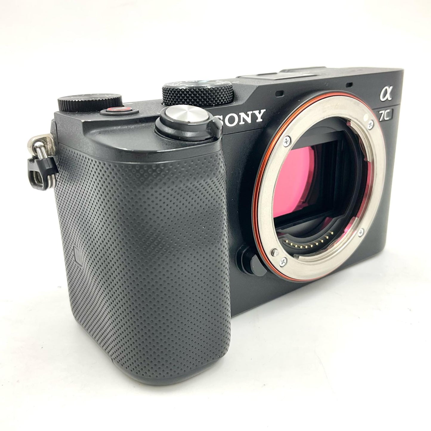 【全額返金保証】【最速発送】Sony デジタル一眼 α7C ILCE-7C ボディ ブラック 美品 動作確認済