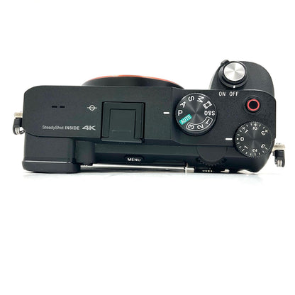 【全額返金保証】【最速発送】Sony デジタル一眼 α7C ILCE-7C ボディ ブラック 美品 動作確認済