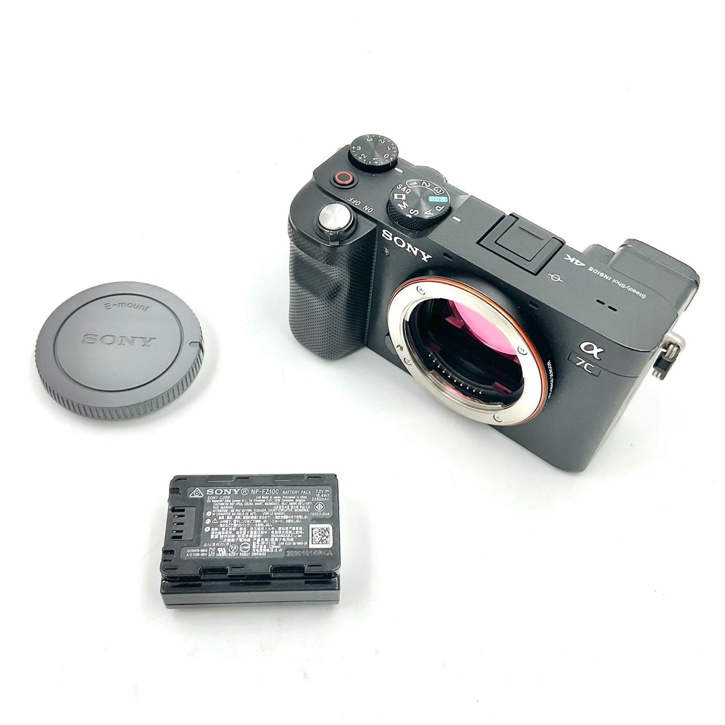 【全額返金保証】【最速発送】Sony デジタル一眼 α7C ILCE-7C ボディ ブラック 美品 動作確認済