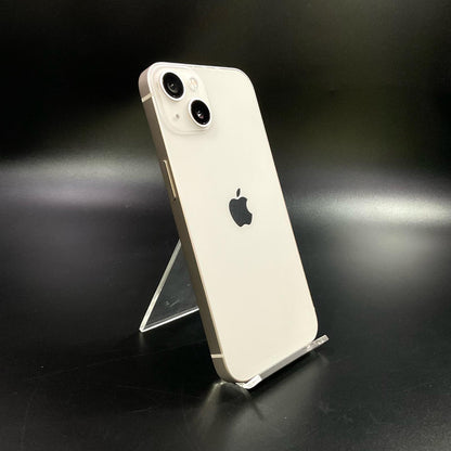 【全額返金保証】【最速発送】Apple iPhone iPhone 13 128GB スターライト au 白ロム 美品 動作確認済 100%
