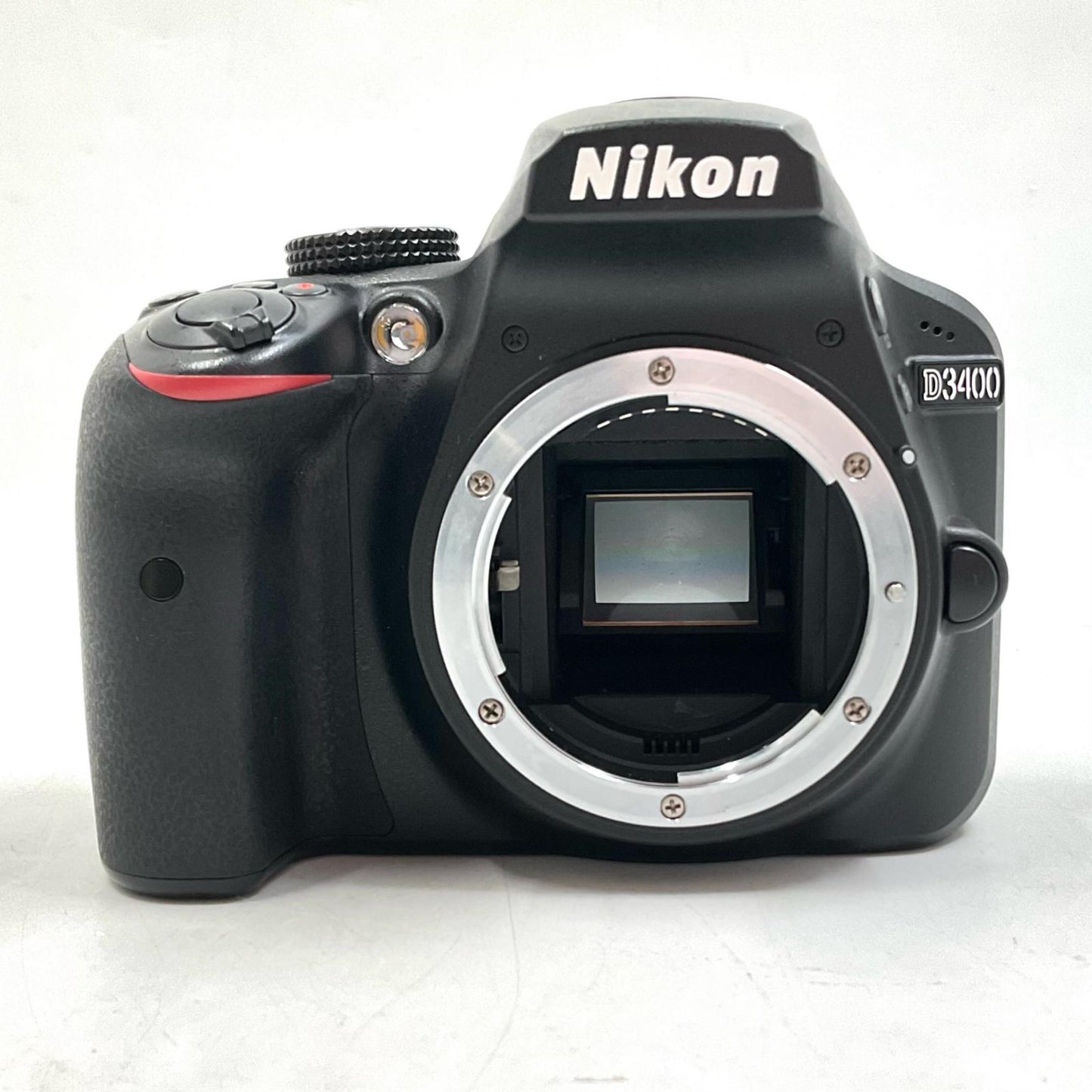 【全額返金保証】【最速発送】Nikon デジタル一眼 D3400 ボディ ブラック ブラック 美品 動作確認済