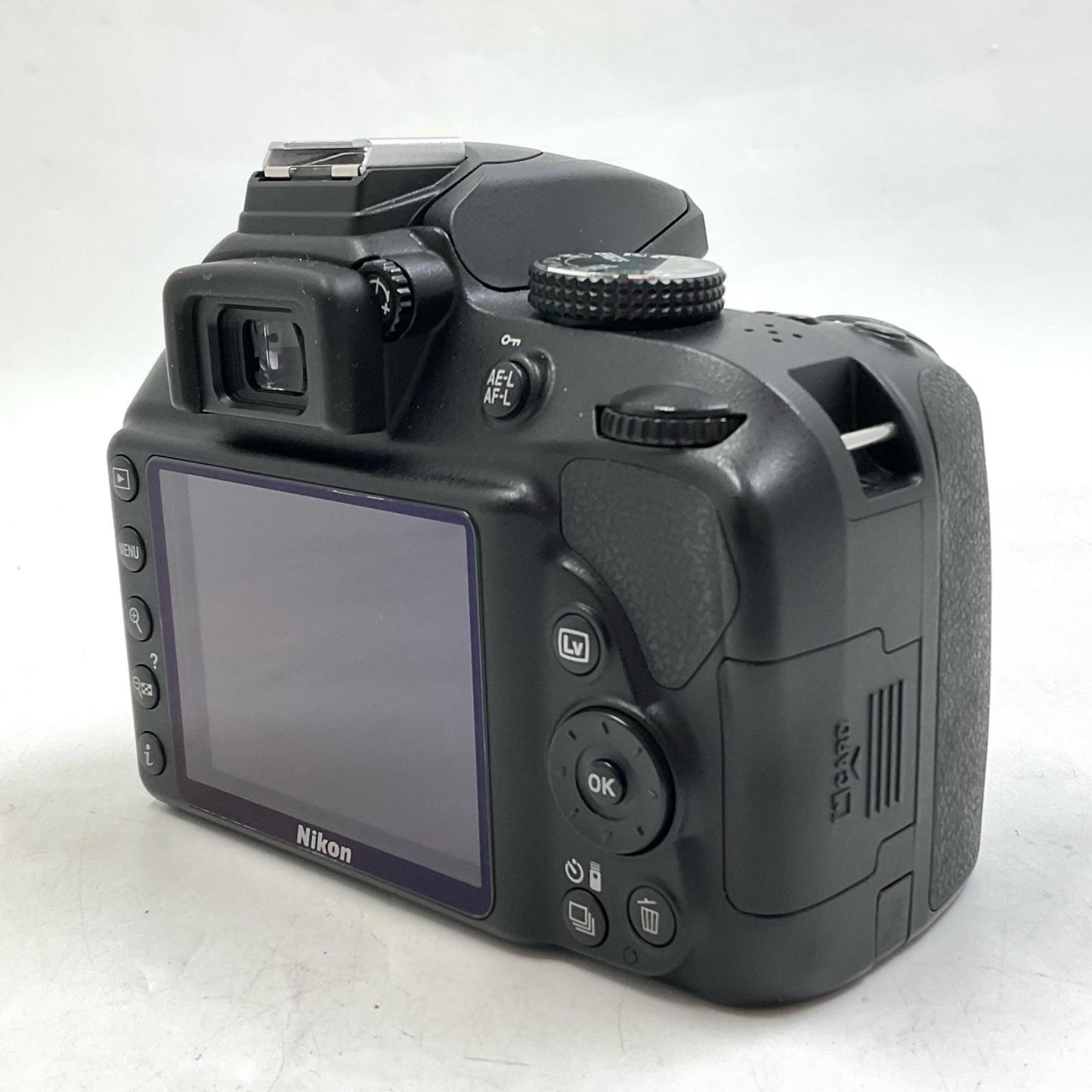 【全額返金保証】【最速発送】Nikon デジタル一眼 D3400 ボディ ブラック ブラック 美品 動作確認済