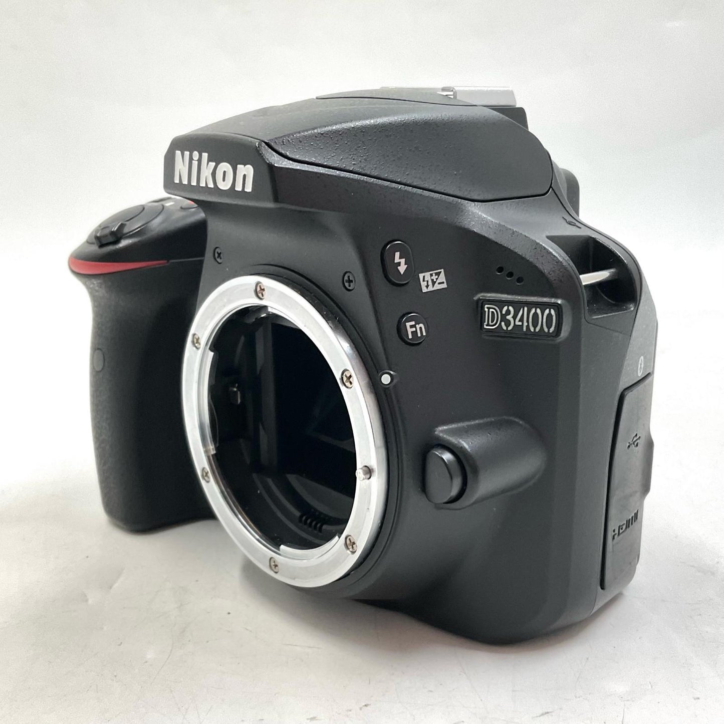 【全額返金保証】【最速発送】Nikon デジタル一眼 D3400 ボディ ブラック ブラック 美品 動作確認済