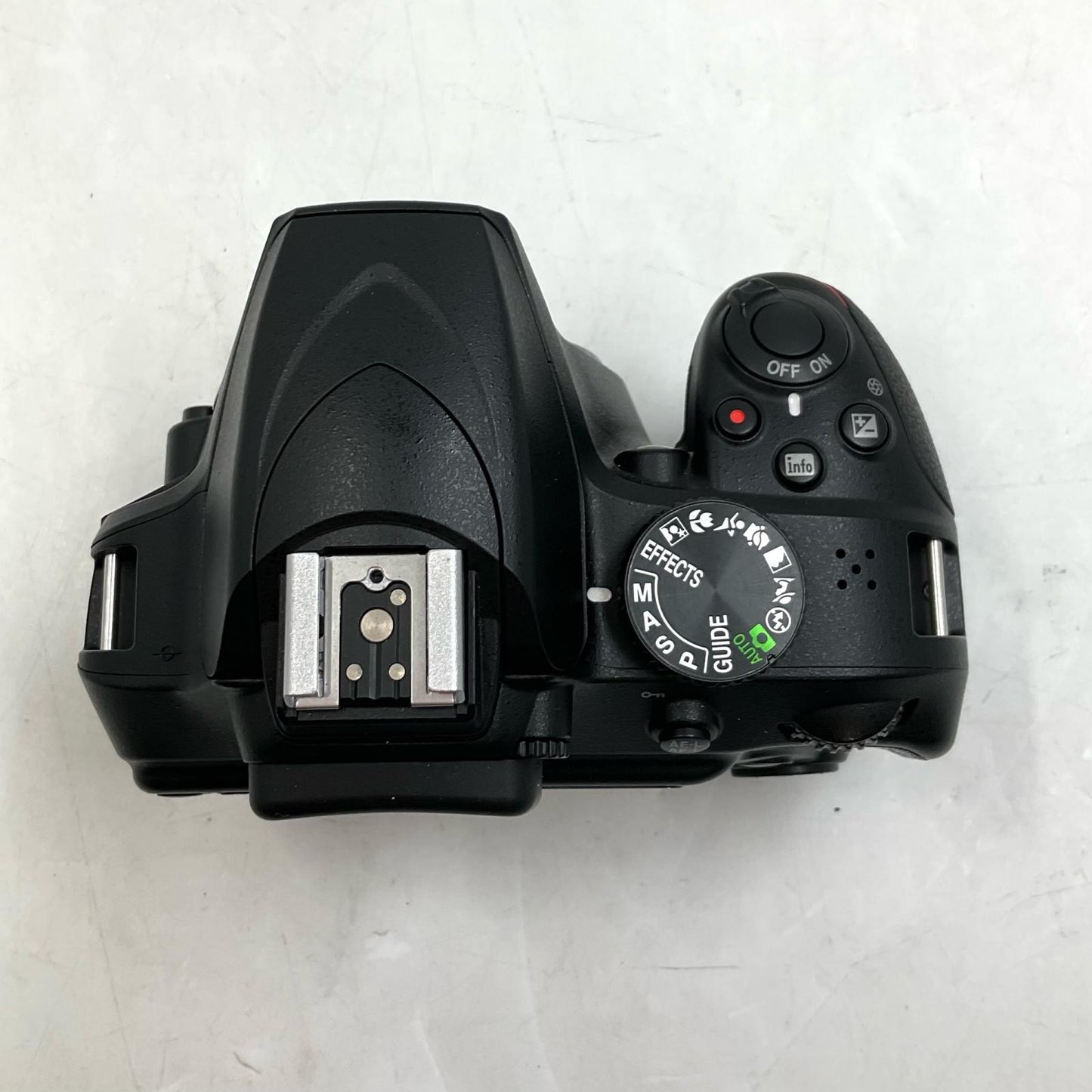 【全額返金保証】【最速発送】Nikon デジタル一眼 D3400 ボディ ブラック ブラック 美品 動作確認済