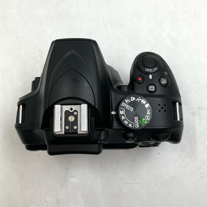 【全額返金保証】【最速発送】Nikon デジタル一眼 D3400 ボディ ブラック ブラック 美品 動作確認済