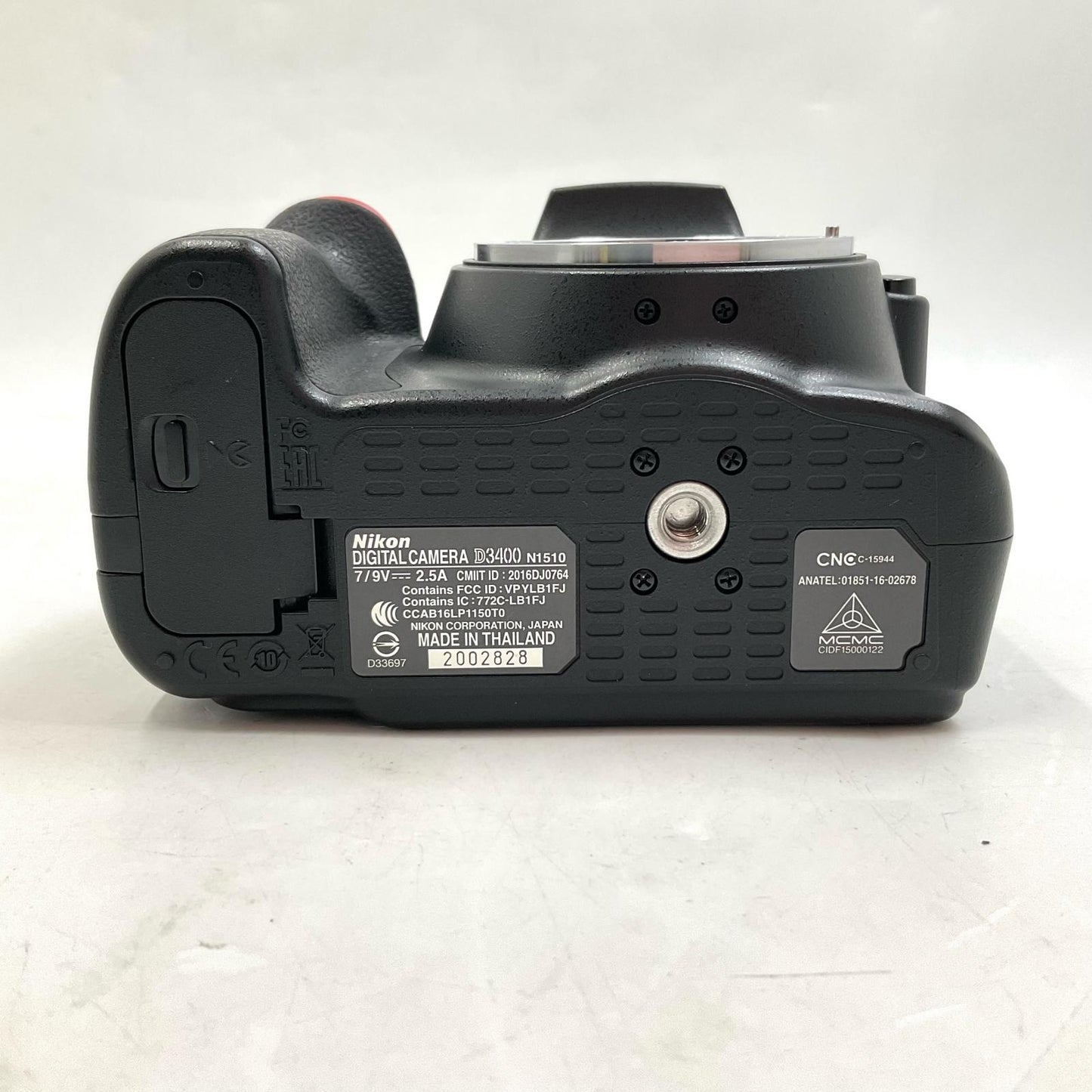 【全額返金保証】【最速発送】Nikon デジタル一眼 D3400 ボディ ブラック ブラック 美品 動作確認済