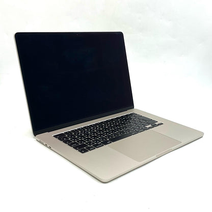 【全額返金保証】【最速発送】Apple MacBook Air 15インチ 2024 Apple M4 8GB 256GB スターライト 99% 美品 動作確認済