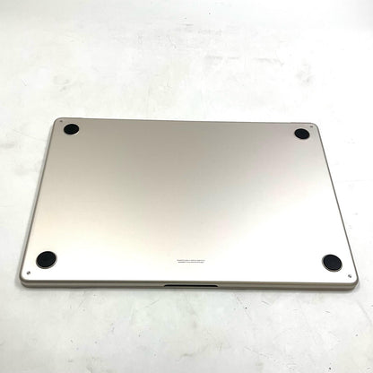 【全額返金保証】【最速発送】Apple MacBook Air 15インチ 2024 Apple M4 8GB 256GB スターライト 99% 美品 動作確認済