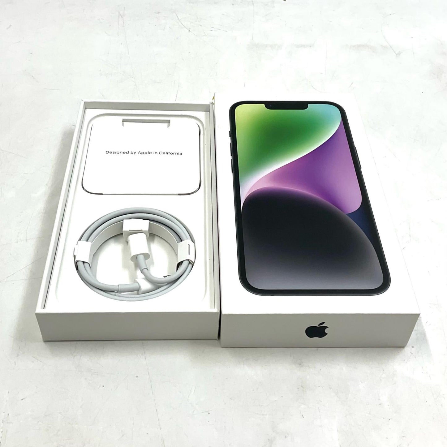 【全額返金保証】【最速発送】Apple iPhone iPhone 14 128GB ミッドナイト Softbank SIMフリー 白ロム 美品 動作確認済 78%
