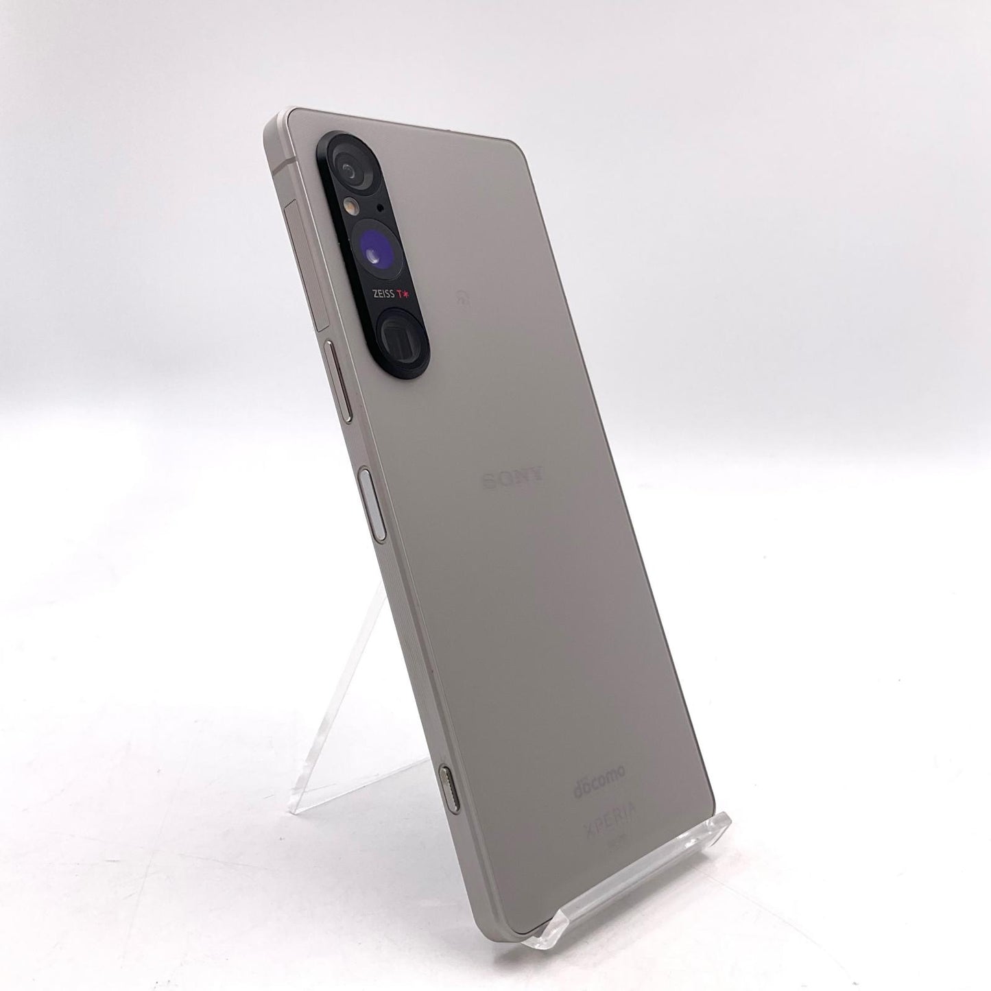 【最速発送】Sony Xperia 1 V 256GB プラチナシルバー SIMフリー SO-51D 白ロム【難有】