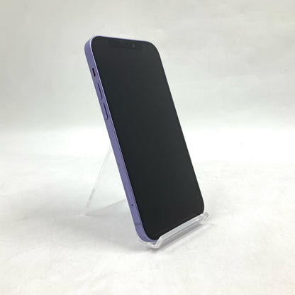 【全額返金保証】【最速発送】Apple iPhone iPhone 12 128GB パープル Softbank SIMフリー 白ロム 動作確認済 78%