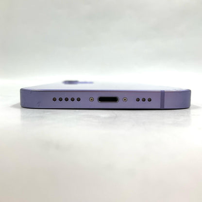 【全額返金保証】【最速発送】Apple iPhone iPhone 12 128GB パープル Softbank SIMフリー 白ロム 動作確認済 78%
