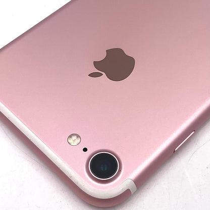 【全額返金保証】【最速発送】Apple iPhone iPhone 7 128GB ローズゴールド Softbank 白ロム 動作確認済 82%