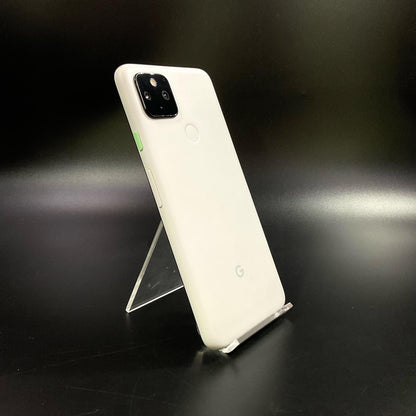 【最速発送】Google Pixel 4a(5G) 128GB クリアリーホワイト Softbank G025H 白ロム【難有】