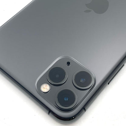 【全額返金保証】【最速発送】Apple iPhone iPhone Pro Max 11 256GB スペースグレイ au SIMフリー 白ロム 動作確認済 77%