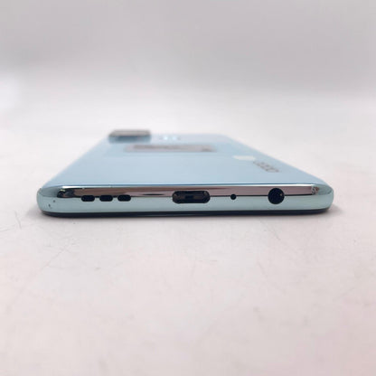 【全額返金保証】【最速発送】OPPO Reno 5A 128GB アイスブルー SIMフリー CPH2199 白ロム 美品 動作確認済