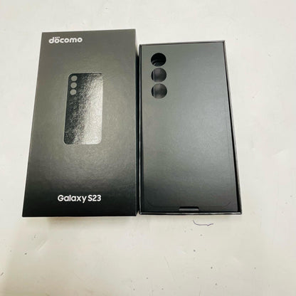 【全額返金保証】【最速発送】SAMSUNG Galaxy S23 256GB ブラック docomo SIMフリー SC-51D 白ロム 美品 動作確認済